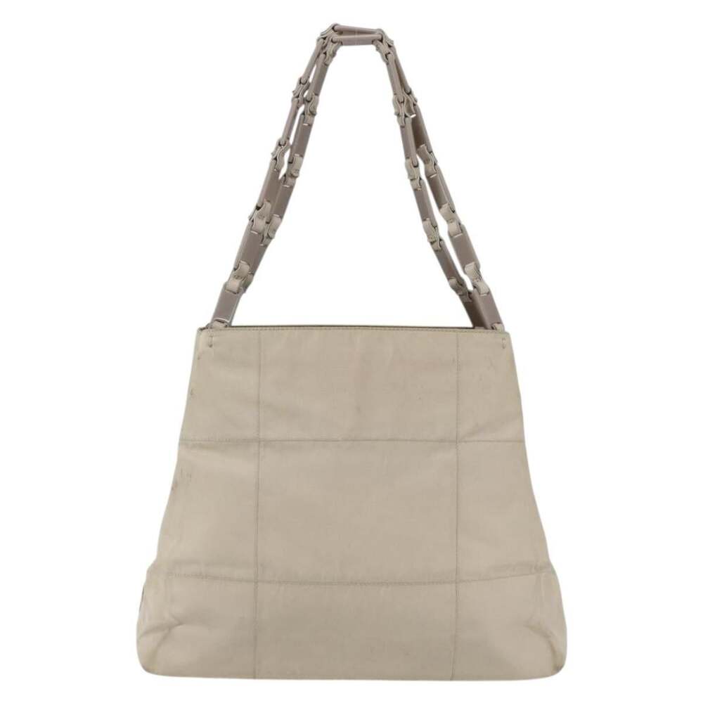 Prada Nylon Tote Bag Beige